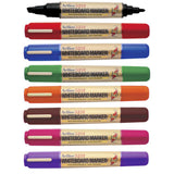 Artline Dual Nib Bullet and Chisel Point Whiteboard Markers - Wallet of 8