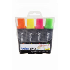 Artline Highlighter Vivix Wallet of 4