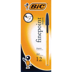 Bic Cristal Fine Ball Point Pen Box of 12