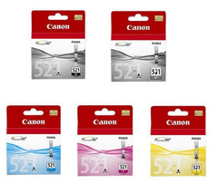 Canon CLI 521 Individual Cartridges