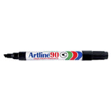 Artline 90 Chisel Point Permanent Marker Box of 12