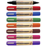 Artline Dual Nib  Bullet and Chisel Point Whiteboard Markers - Wallet of 8